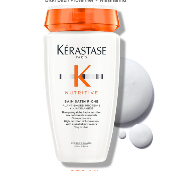 Nutritive Bain Satin Riche Yoğun Nemlendirici Şampuan 250 ml