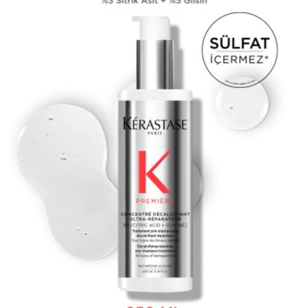 Premiere Concentré Décalcifiant Ultra-réparateur Onarım Sağlayan Şampuan Öncesi Bakım 250 ml