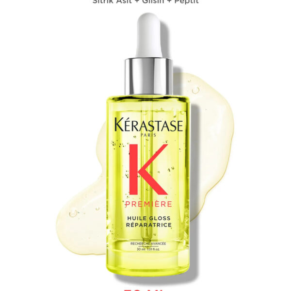 Premiere Huile Gloss Reparatrice Yoğun Parlaklık Veren Onarıcı Saç Bakım Yağı 30 ml