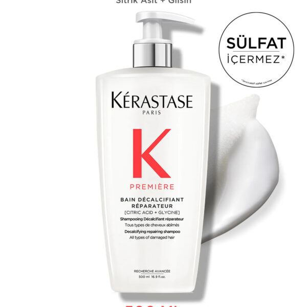 Premiere Bain Decalcifiant Reparateur Yıpranmış Saçlar Için Onarım Sağlayan Şampuan 500ml